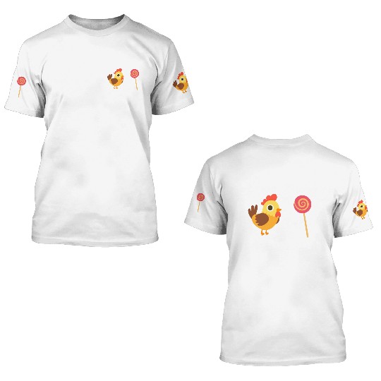 Sweet Cock Sucker 3D T Shirts