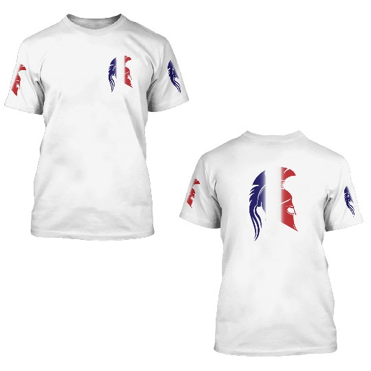 Sparta France 3D T Shirts