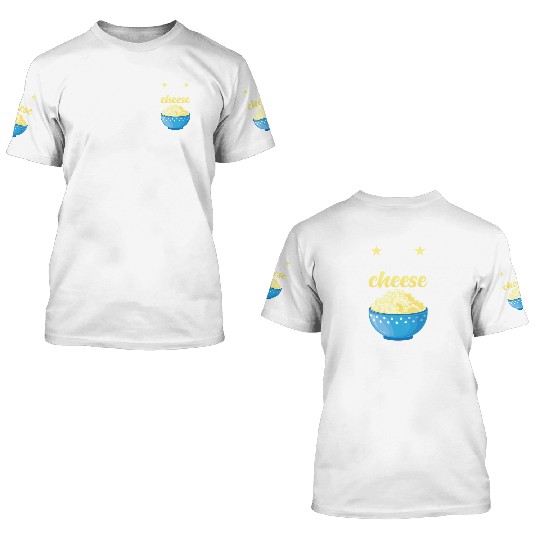 Cottage Cheese 3D T Shirts