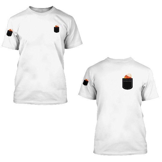 Cool Candy Corn For Men Women Pocket Candy Corn 3D T Shirts