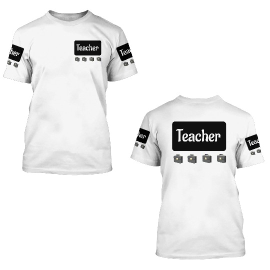 Teacher 3D T Shirts