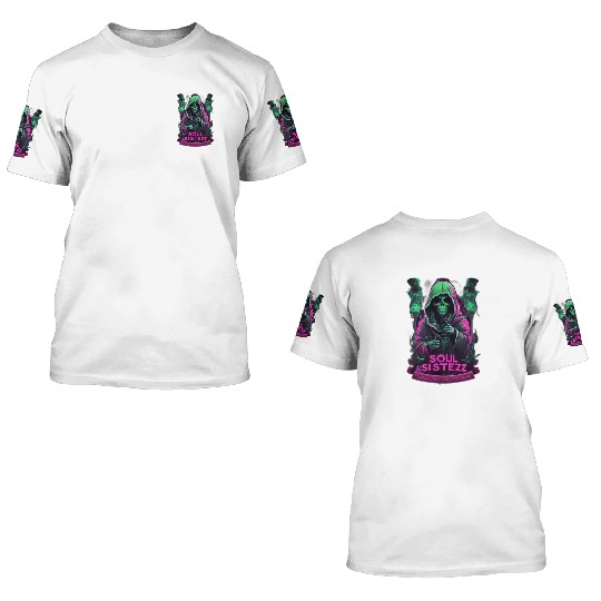 Ghost design 3D T Shirts