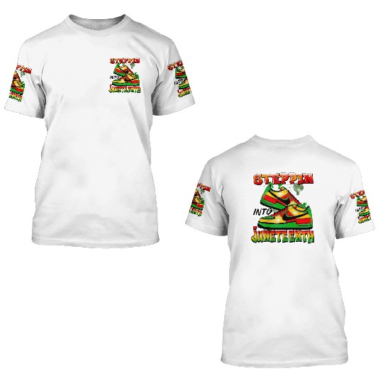Black History stepping into 3D T Shirts