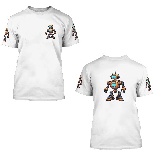 Robot / Machine / AI / Innovation / Computer 3D T Shirts