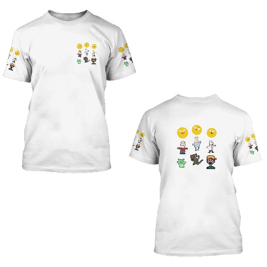 goofy ahh 3D T Shirts