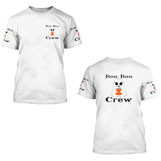 Boo Boo Crew 3D T Shirts