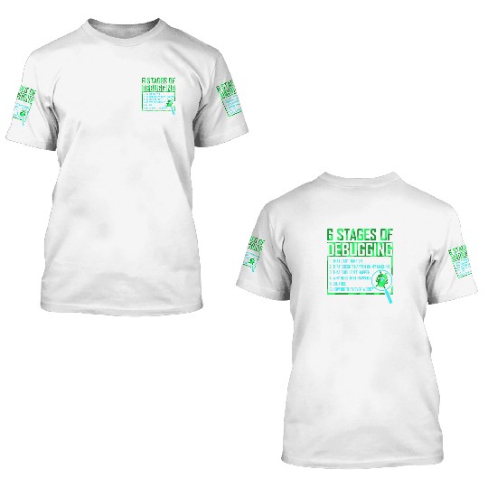 Programmer Funny Gift for Software Developers 3D T Shirts