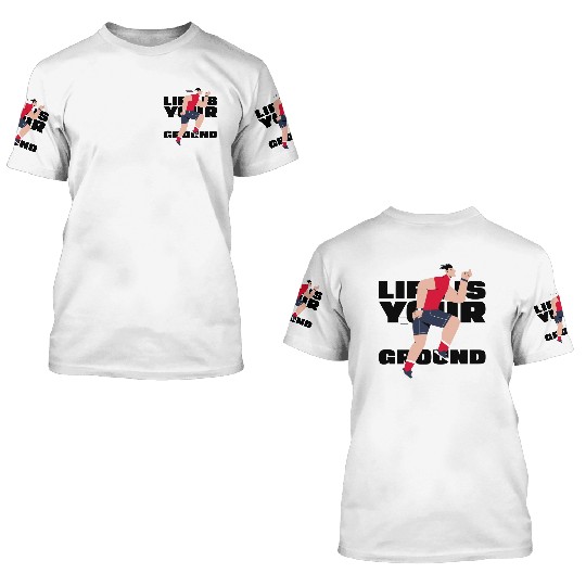 Life is Your Playground Parkour 3D T Shirts