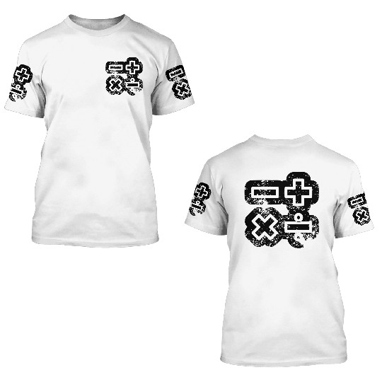Math is Simple 3D T Shirts