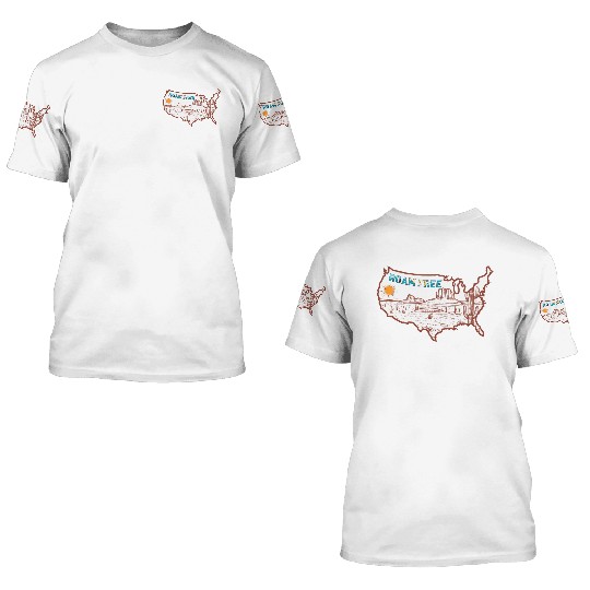 Roam free 3D T Shirts