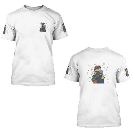 Heartstopper in love 3D T Shirts