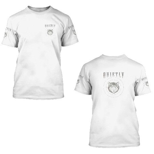 Wolves Forest Wilderness Predator 3D T Shirts