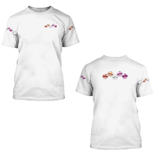 Lesbian - Lesbian Flag - Lesbian Pride Month 3D T Shirts