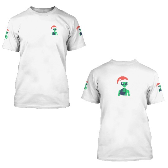 ET Christmas 3D T Shirts