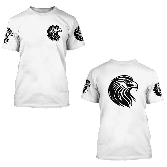 Eagle icon 3D T Shirts