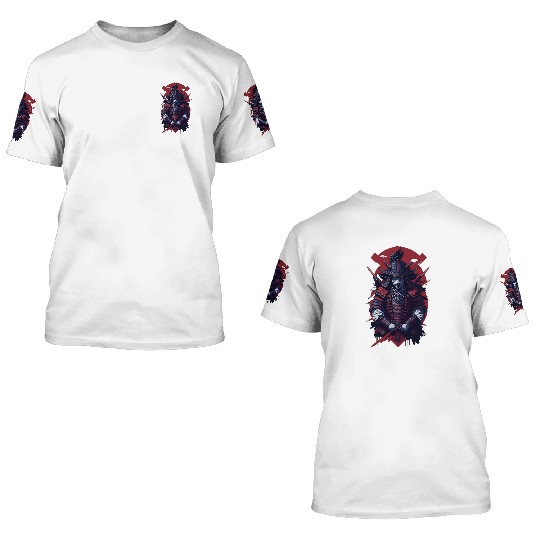 Samurai 3D T Shirts