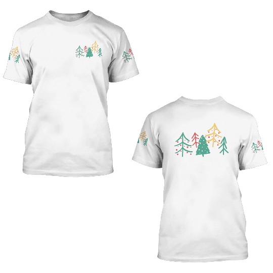 CHRISTMAS TREE 3D T Shirts