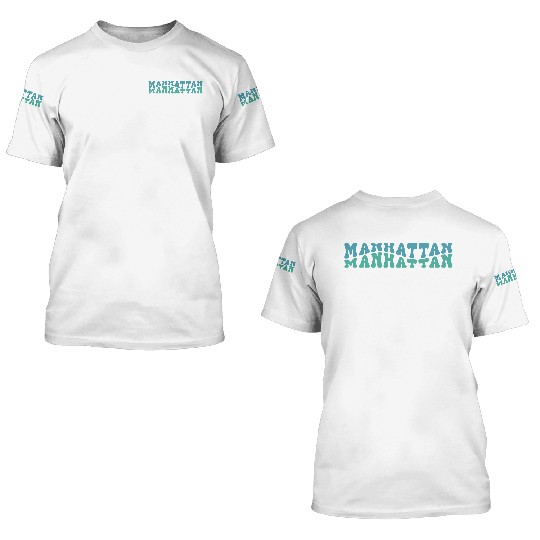 Manhattan 3D T Shirts
