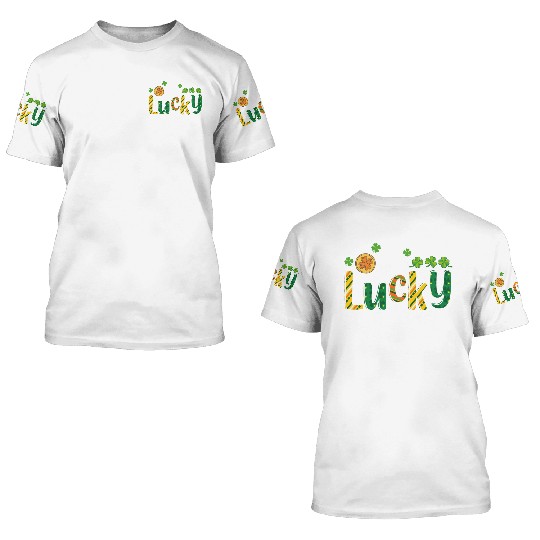 One Lucky Nurse St Patrick's Day 3D T Shirts
