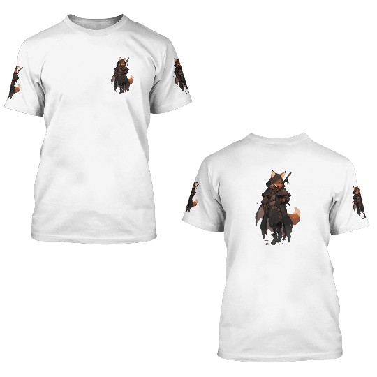 Dexterious Fox Rogue 3D T Shirts