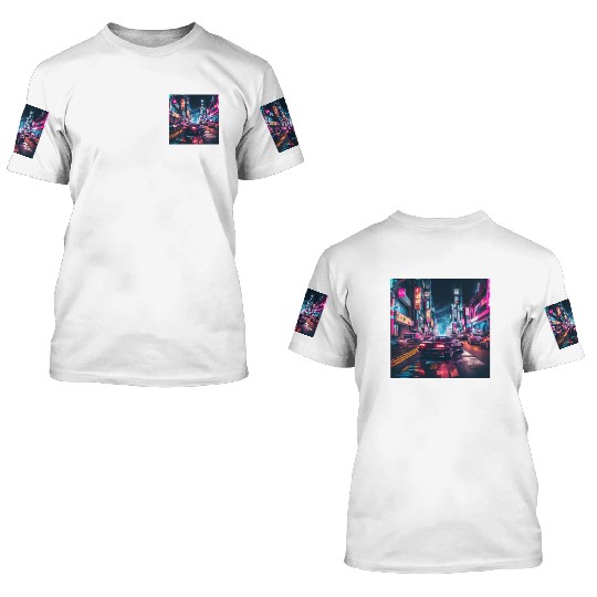 Vaporwave Tokyo 3D T Shirts