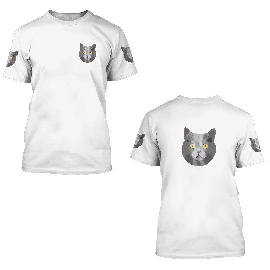 Surprise Funny Cat 3D T Shirts