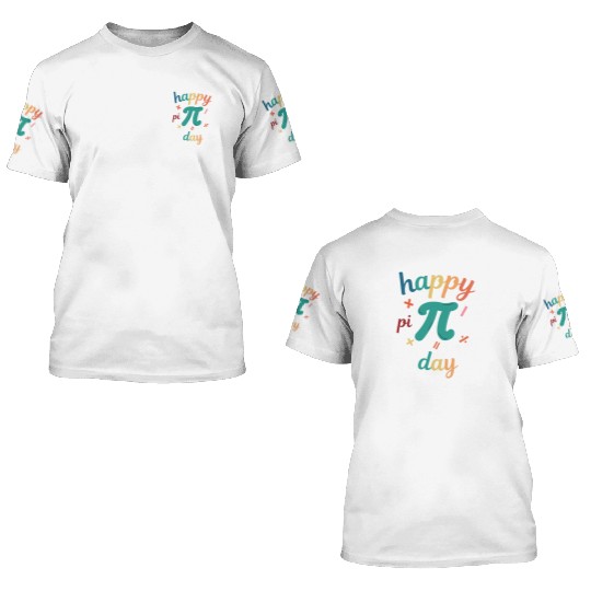 international pi day 3D T Shirts