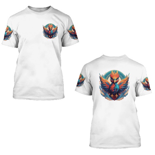 majestic phoenix cute outfits 3D T Shirts