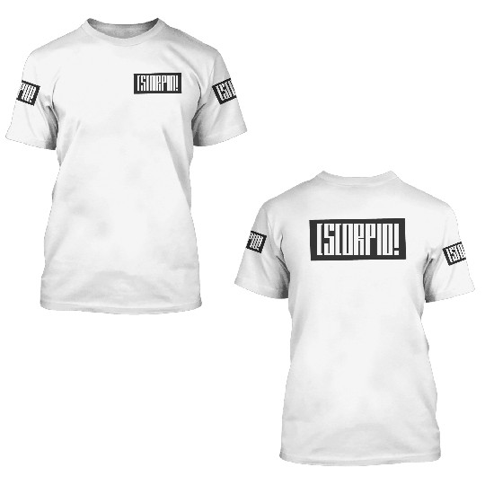 scorpio zodiac 3D T Shirts