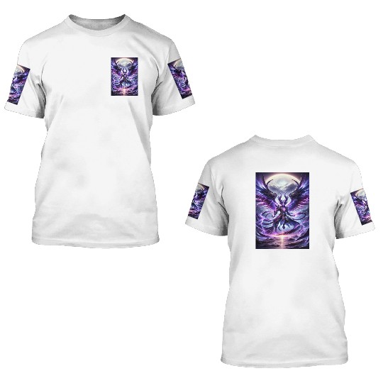 Eclipse Dragon Sovereignty 3D T Shirts