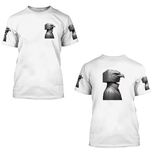 Eagle Elegance 3D T Shirts