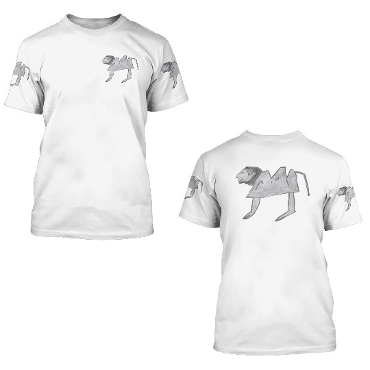 Mountain Lion 3D T Shirts