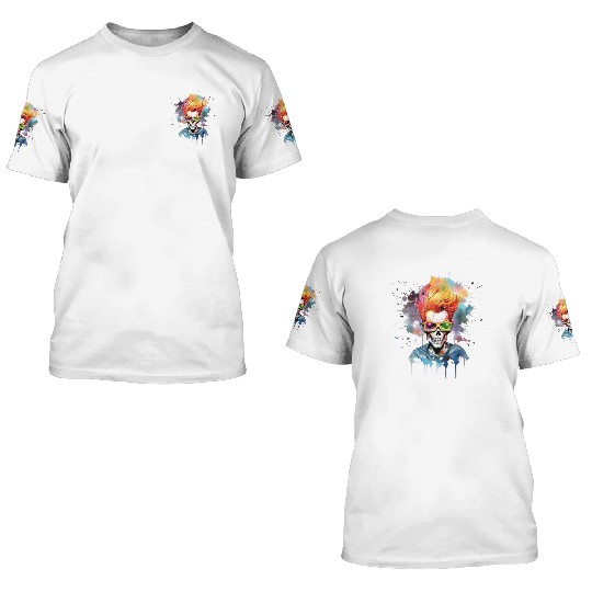 Skull N' Bones 3D T Shirts