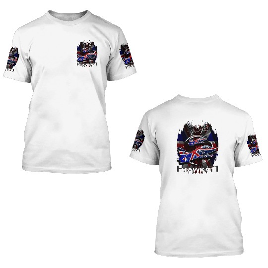 BAE Systems Hawk-T1 RAF advanced trainer aircraft 3D T Shirts