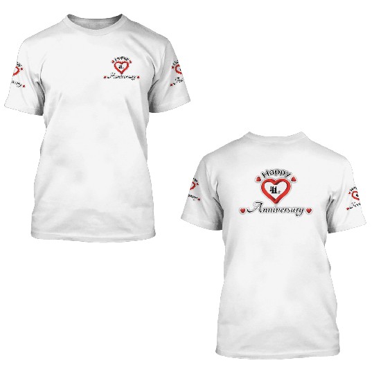 anniversary 41st 3D T Shirts