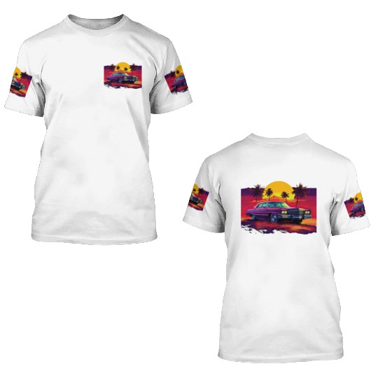 Classic Cadillac 3D T Shirts