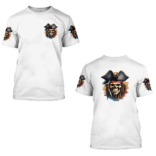 Ocean Raiders 3D T Shirts