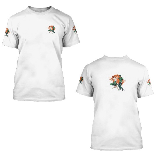 St Patrick's Funny Design Drink Dance Repeat 3D T Shirts