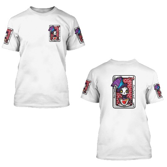 Mad Hatter 3D T Shirts