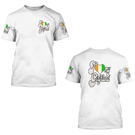 IvoryI Love My Ivorian Girlfriend 3D T Shirts