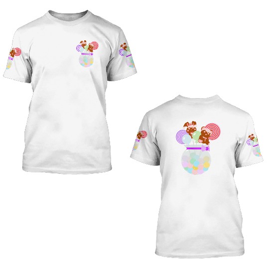CIRCUS IN SPRING: CIRCUS CANDY JAR 3D T Shirts