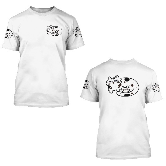 Cat Mom 3D T Shirts