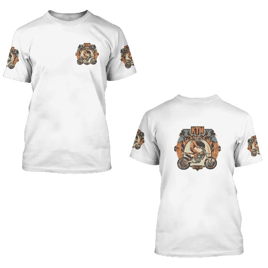 ktm racing team 3D T Shirts