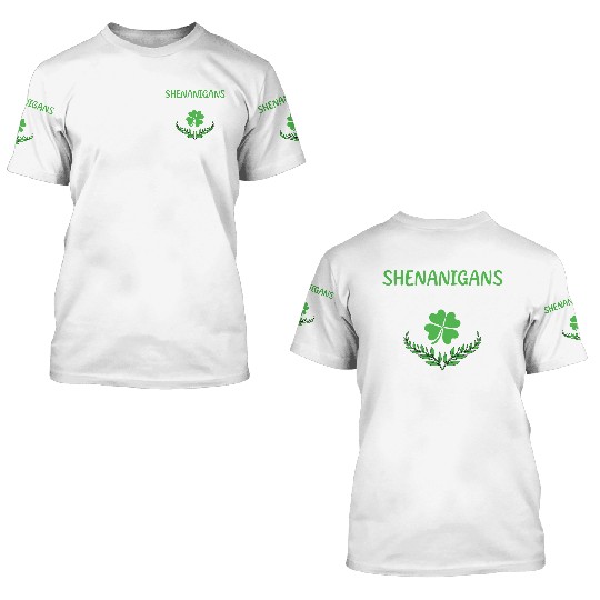 Shenanigans Coordinator 02 3D T Shirts