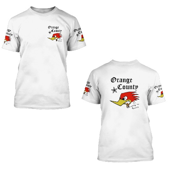 Punk Duck Free Man 3D T Shirts