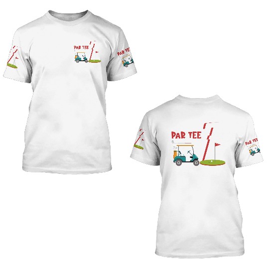 7. Birthday Lets Par 3D T Shirts