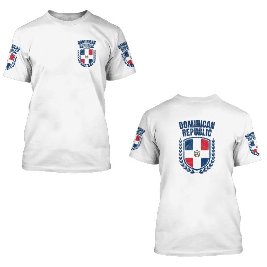 Dominican Republic 3D T Shirts