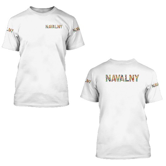 Navalny rest in peace 3D T Shirts