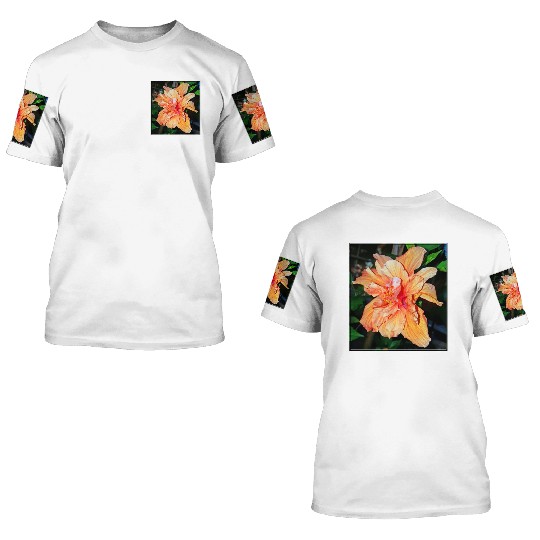 Hibiscus 1 3D T Shirts