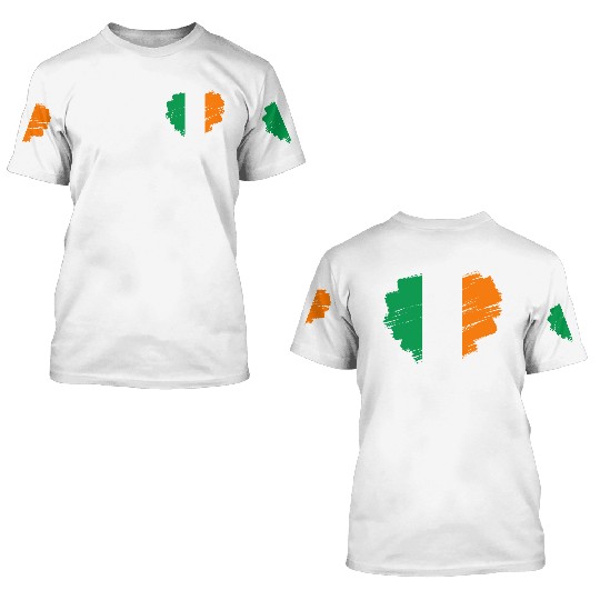 Ireland 3D T Shirts